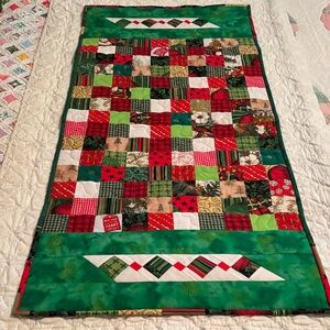Festive Patchwork Table Runner